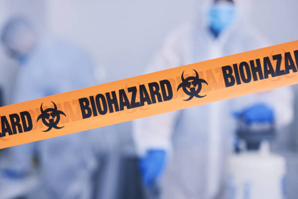 Professional Blood Cleanup technician working in Milton, NH